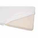   Waterproof fitted sheet 60x120 cm White 694163 Candide